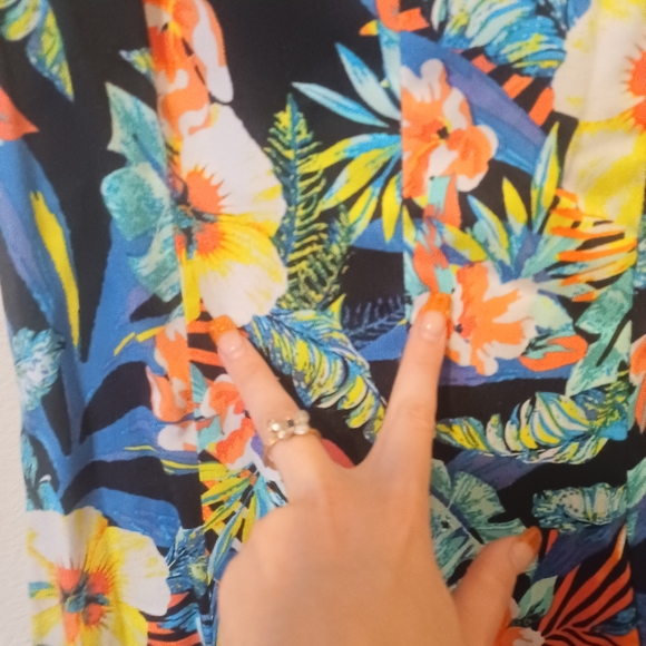 Decree Hautetropical multicolored dress - Picture 3 of 9